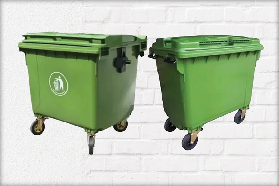 Outdoor Heavy-Duty Dustbins